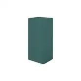 Умивальник окремо стоячий Nic Design Semplice 40х40х85 см без переливу, злив у підлогу, Amazzonia глянець (001373077)