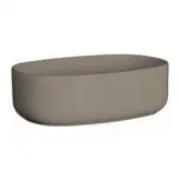 Умивальник на стільницю Nic Design Semplice 50х40х15 см, Sabbia матовий (001375051)