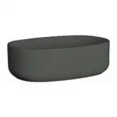 Умивальник на стільницю Nic Design Semplice 50х40х15 см, Argilla матовий (001375052)