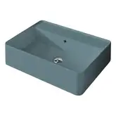 Умивальник на стільницю з переливом Nic Design Semplice 60х45х16 см, Polvere матовий N/F (001384057 NF)