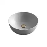Умивальник на стільницю Nic Design Ovvio 38x14 см, Cemento matt (001446047)