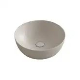 Умивальник на стільницю Nic Design Ovvio 42х14 см, Sabbia матовий (001447051)