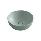Умивальник на стільницю Nic Design Ovvio 42х14 см, Salvia матовий (001447067)
