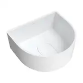 умивальник Omnires Cadence 42x37 matt white (CADENCE420BM)