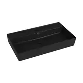 Умивальник підвісний Quarter Bath Cross Line 80x45, чорний матовий (70CL23080.01.1.3.01)