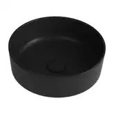 Умивальник на стільницю Quarter Bath Round Line 42, чорний матовий (70RO23042.01.2.3.01)