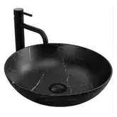 Умывальник (раковина) REA FIBO BLACK MATT накладной (REA-U3301)