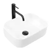 Rea Demi Mini White Умывальник накладной, белый (REA-U5064)