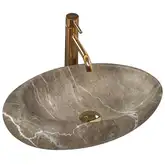 Умывальник (раковина) REA ROXY B STONE NATURE накладной (REA-U6650)