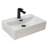 Rea Bonita White Умывальник накладной/подвесной, белый (REA-U8701)