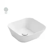 Simas Wave 42 квадрат Раковина накладная, матовая (WA03TM)