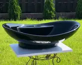 Snail Гармония Умывальник на столешницу, черный (102A200)