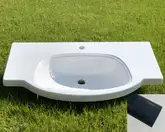 Snail Умивальник «Афіна»  А600М Антрацит МАТ (107A600M)