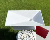 Snail Умивальник «Капелла» L  А900М Рубін МАТ (119A900M)