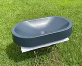 Snail Олимпия А600М Умывальник, Антрацит МАТ (150A600M)