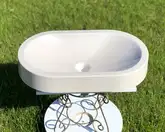 Snail Олимпия Жемчужина H300 Умывальник, искусственный мрамор (150H300)