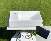 Snail Умивальник «Естель» L  А600 Антрацит глянец (153A600)