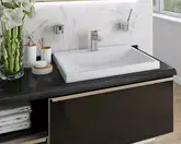 Snail Богема Умывальник врезной, белый матовый (156A100M)