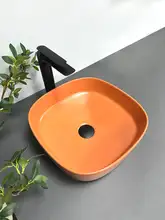 VBI Arezzo Terracotta Matt Умывальник накладной, терракотовый матовый (VBI-013204)