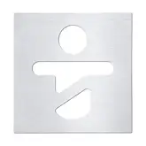 111022065 Hotel:Табличка (приміщення) для переодягання дітей, мат Bemeta Чехія (111022065)