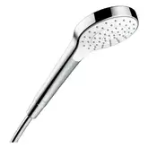 Ручний душ Hansgrohe Select S 110 1jet EcoSmart 7л / хв, білий / хром (26806400)