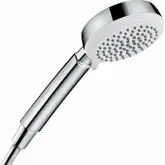 Ручний душ Hansgrohe Crometta 100 Vario EcoSmart 9л / хв, білий / хром (26827400)