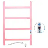 Navin Рушникосушарка Nordic 500х800 Pink Digital, ліва, рожева (з таймером) 10-941152-5080