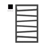 Рушникосушка 835х500 Zigzag WGZIG083050K9M5SX Terma