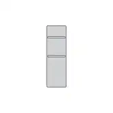 Полотенцесушитель електричний Zehnder Vitalo Bar з хромовим держателем 1570х400 350 Вт, анодований алюміній (VIPES-160-40/GD) (VIPES-160-40_GD)