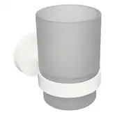 Тримач зубної щітки (скло) 104110014 White Bemeta Чехія