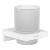 Стакан для зубних щіток Hansgrohe AddStoris, Matt White (41749700)