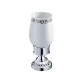 Kraus Керамічний стакан APOLLO KEA-16513 - Хром (KEA-16513CH)