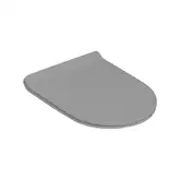 Кришка для унітазу Flaminia APP Quick 44.5x36 h2.8 cм Slim SoftClosing, Cenere (QKCW09) (QKCW09CEN)