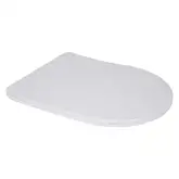 Сидіння-кришка для унітазу Mixxus SEAT COVER BEVEL-2006 460х360х40mm, з мікроліфтом (MI6733)