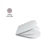 Nic-Design Кришка для унітазу Nic Design Ovvio, cipria (005437060)