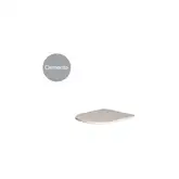Nic-Design Кришка для унітазу Nic Design Pin плавне опускання, cemento matt (005712047)