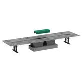 Монтажний комплект Hansgrohe для каналів d50 uBox universal 1000 мм (56026180)