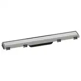 Трап для душа 60 см Hansgrohe RainDrain Match, матовая нержавеющая сталь (56036800)
