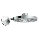 Верхній душ AXOR One 280 2jet з власником, хром (48492000)