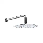 Верхній душ із кронштейном GRB Hydro INOX, хром (05028301)
