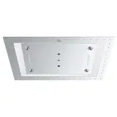 Верхній душ Rainshower F-Series 40 AquaSymphony з 6 + режимами струменя Grohe F-digital Deluxe (26373001)