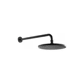 верхній душ Omnires black 25 cm (WGSET1BL)