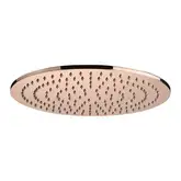 Верхний душ Paffoni MASTER KING Tondo Ø 300 х h8 мм (цвет - Honey gold spazzolato / Матовое медовое золото) (ZSOF079ROSE)