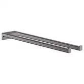 Полотенцедержатель Hansgrohe AddStoris 44,5 см подвійний, Brushed Black Chrome (41770340)