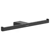 Тримач туалетного паперу подвійний Hansgrohe AddStoris, Matt Black (41748670)