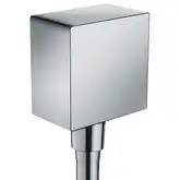 Шлангове приєднання Axor Fixfit Square, хром (36732000)