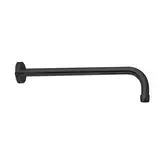 Fima Carlo Душовий кронштейн 350 мм Wellness Black matt (F2138NS), Fima