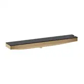 Настенный держатель Porter 500 с полкой правый Hansgrohe Porter E (цвет - шлифованная бронза) 26858140