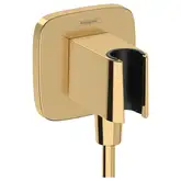 Шлангове з'єднання з тримачем Hansgrohe FixFit Q (колір - поліроване золото) 26887990