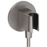 Шлангове підключення Hansgrohe FixFit Porter S із тримачем, Brushed Black Chrome (26888340)